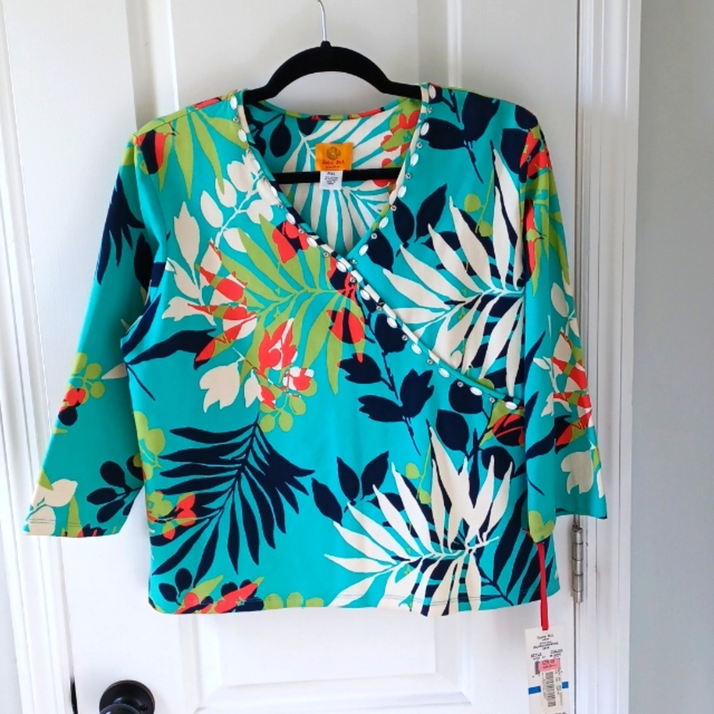 Ruby Rd. Womens PXL Top NWT